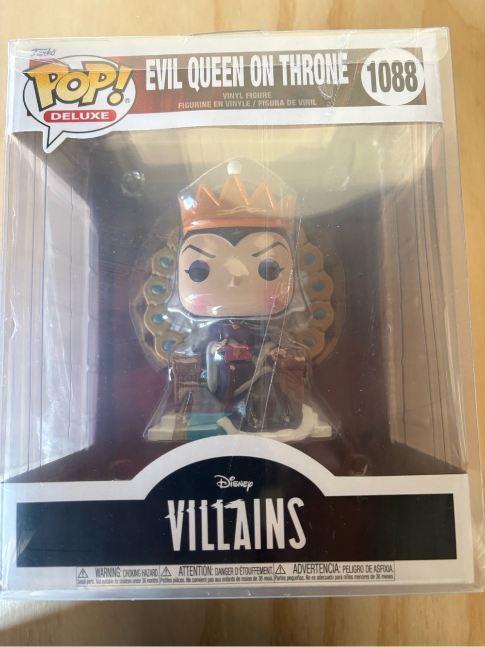 Funko Evil Queen Deluxe Pop! Vinyl — Black, Gold, Purple